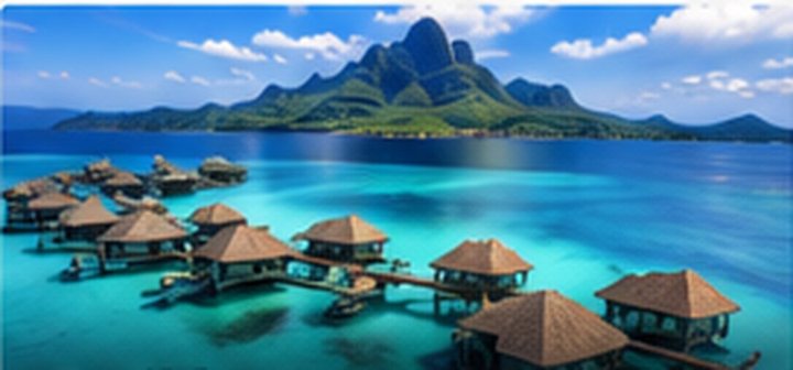 Luxury vacation resort